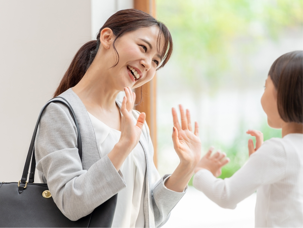 女性の産前産後・育児休業の取得率100％！
介護休業や男性の育児休業の取得実績も