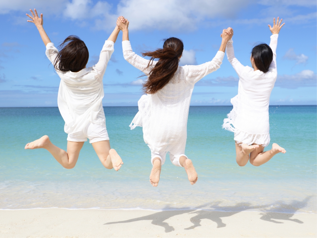 5年に一度の豪華な社員旅行
海外で羽を伸ばせる