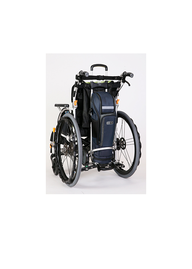 車いす用酸素カートキャリア<br>ボンベ楽(ラック)Ⅱ