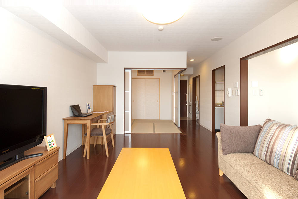 バリアフリーで快適な空間