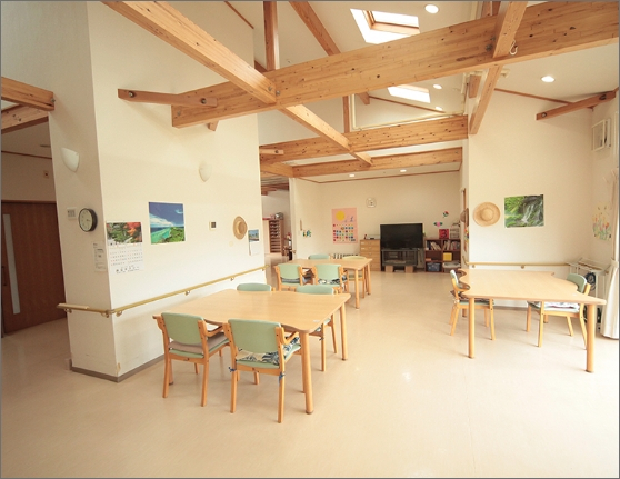 開放感のある室内