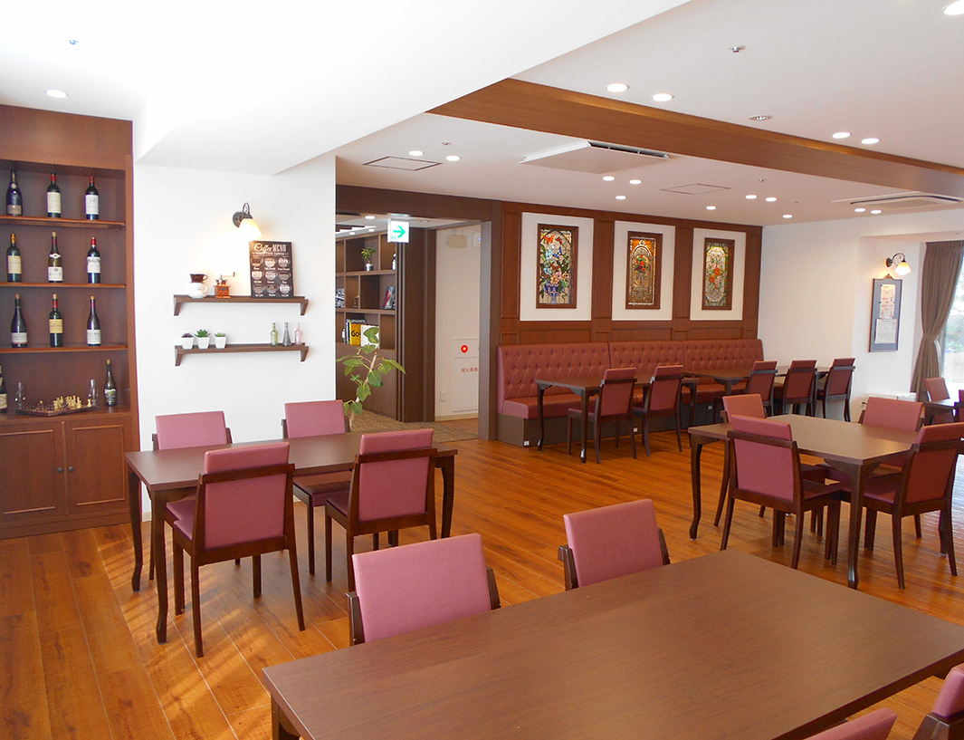 ゆっくりくつろげるゆとりの空間