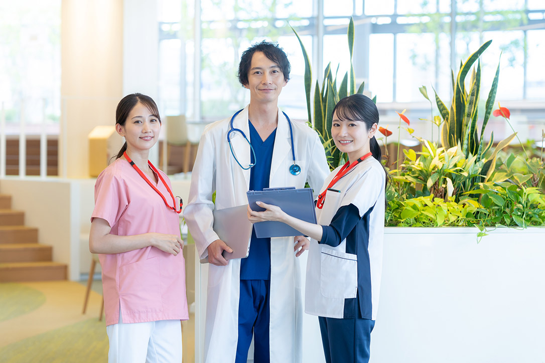 医療機関との連携で安心