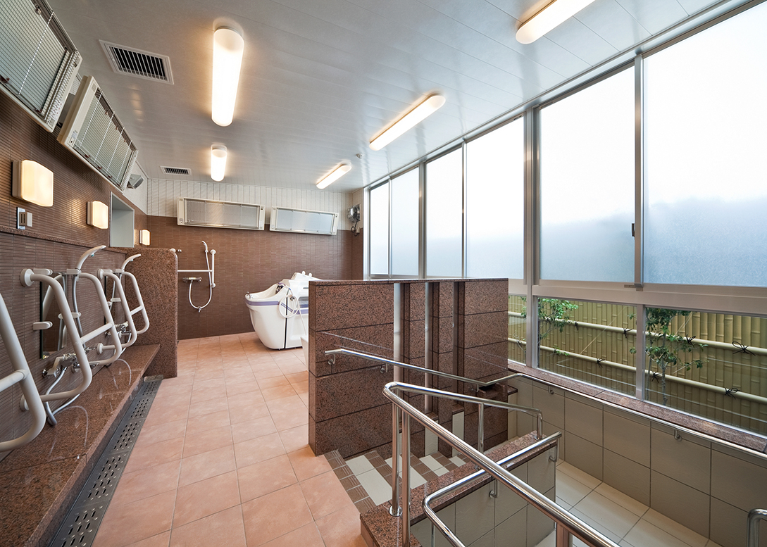 大浴場でゆっくり一休み