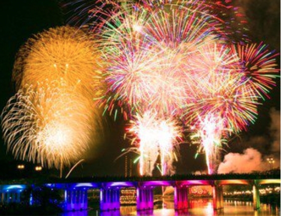 岡崎城を眺望できる屋上